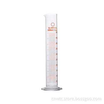 100ml & 250ml Laboratory Glass Graduated Bottles, Measuring Cylinders, and Tubes with Round Bases